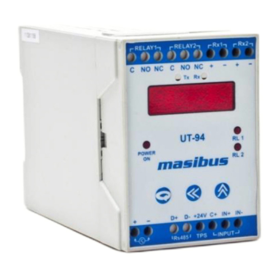 Masibus UT-94 User Manual