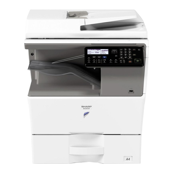 Sharp MX-B450W User Manual