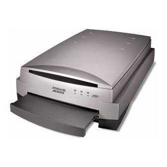 Microtek ArtixScan M2 Getting To Know Manual