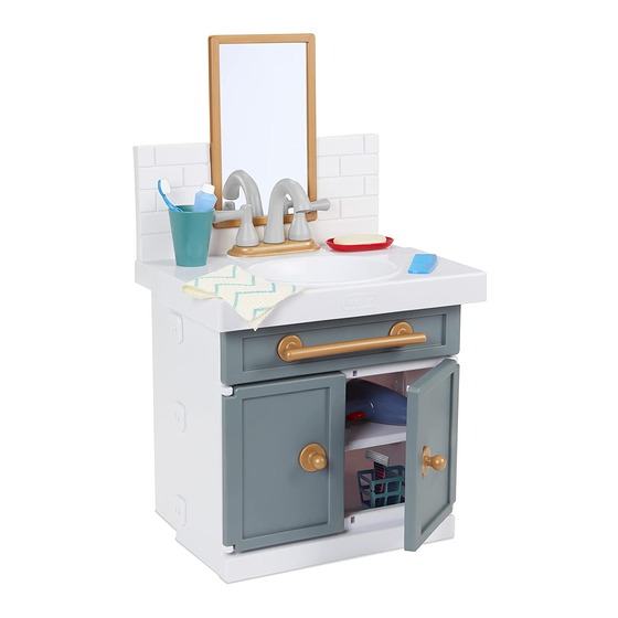 Little Tikes First Bathroom Sink Quick Start Manual