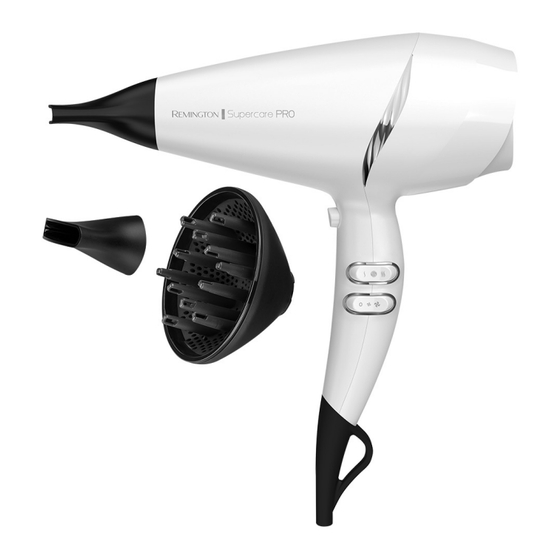 Remington Supercare PRO 2200 AC Instructions Manual