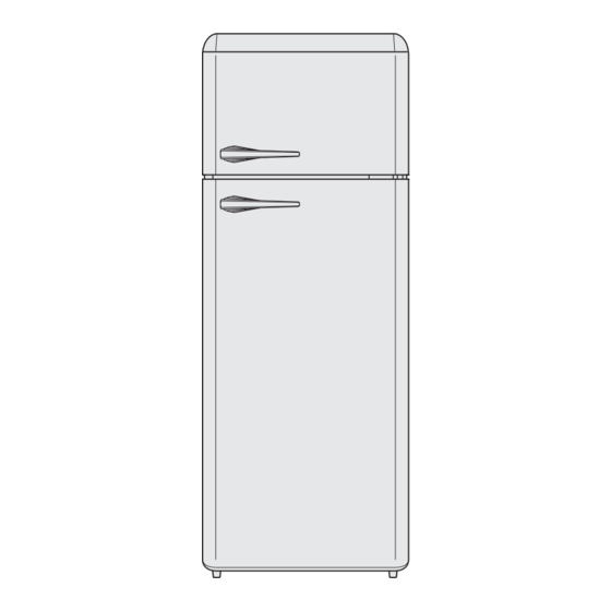 User Manuals: linarie VALLOIRE LK200DDRED Retro Fridge