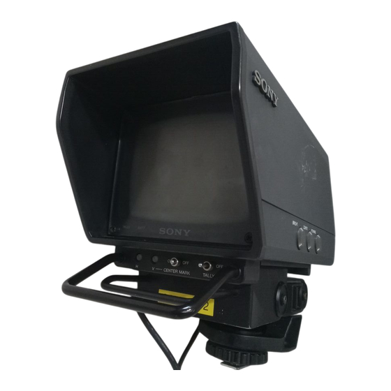 Sony DXF-50B Service Manual