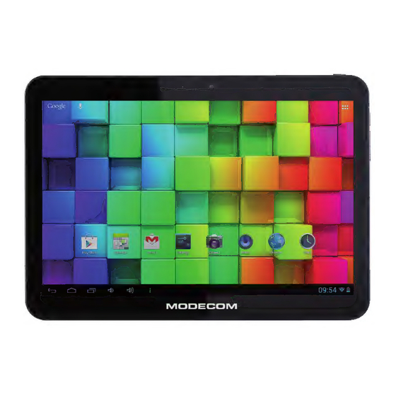Modecom freetab 1004 IPS X4 3G PLUS DUAL User Manual