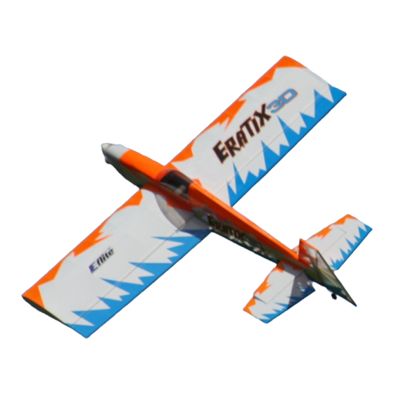 E-Flite Eratix 3D 25e Manuals