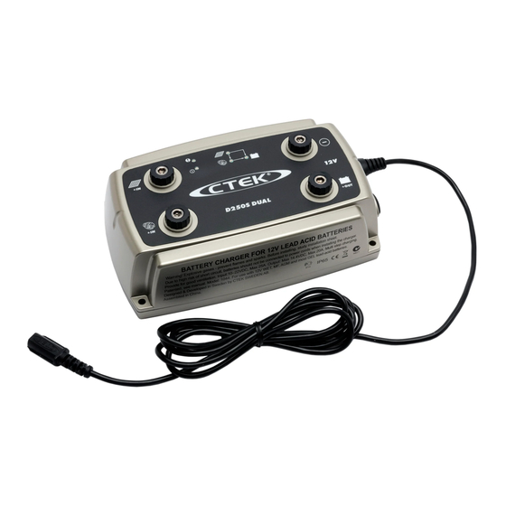 CTEK D250S DUAL Instruction Manual