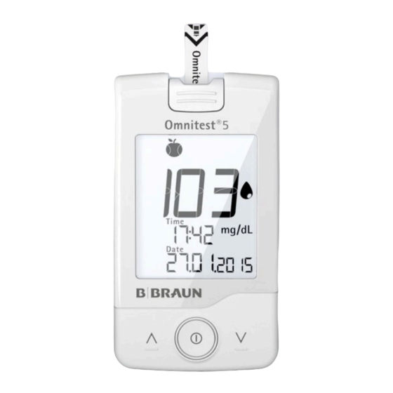 B. Braun Omnitest 5 Manual