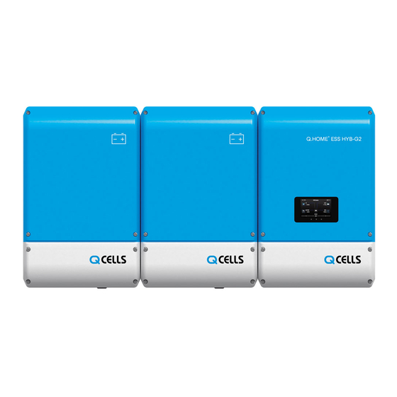 Q CELLS Q.HOME+ ESS HYB G2 Installation Manual