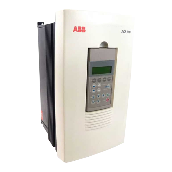 ABB ACS 600 Supplement To Firmware Manual