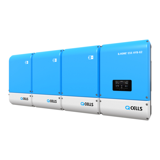 Q CELLS Q.HOME+ESS HYB-G2 User Manual
