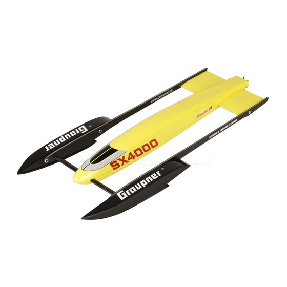GRAUPNER SX-4000 Operating Instructions