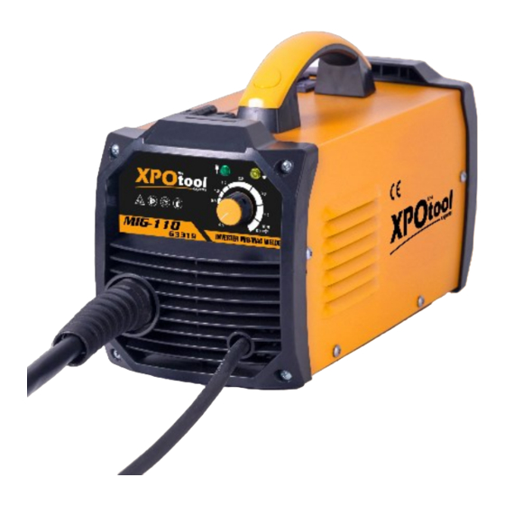 User Manuals: XPOtool 63319 Cored Wire Welder