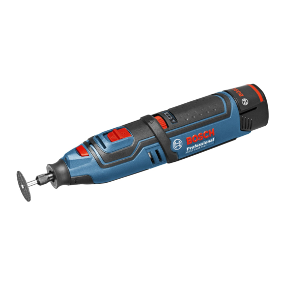 Bosch Professional GRO 10,8 V-LI Original Instructions Manual