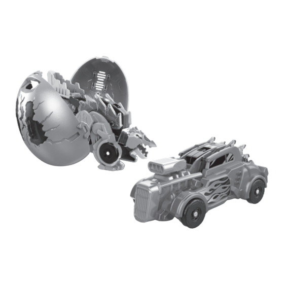 VTech Switch & Go Dinos Hatch & Roaaar Egg Stegosaurus Hot Rod Instruction Manual