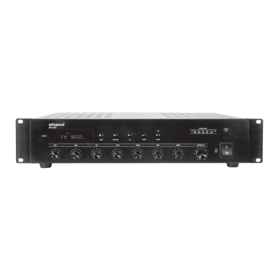 Artsound MX-120T Operating Manual