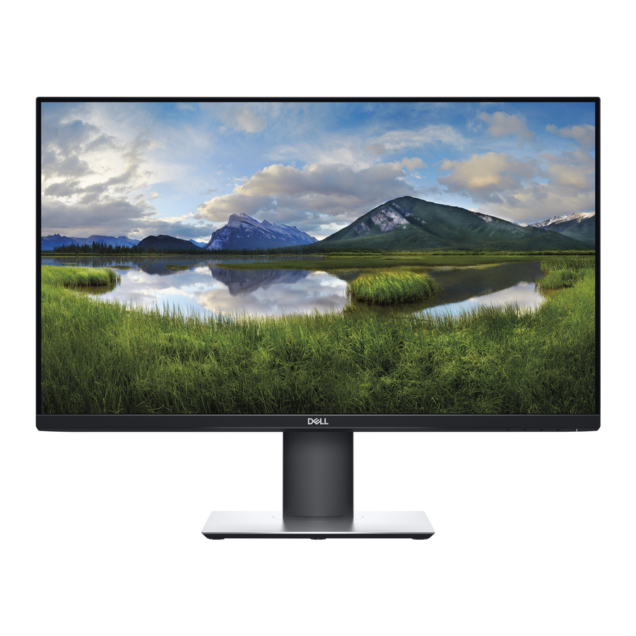 Dell P2219H IPS Display Manuals