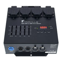 Thomann Stairville DDS-405 LC DMX 4 Ch. Dimmer User Manual