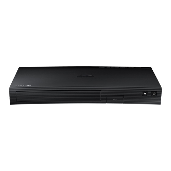 Samsung BD-J5500 User Manual