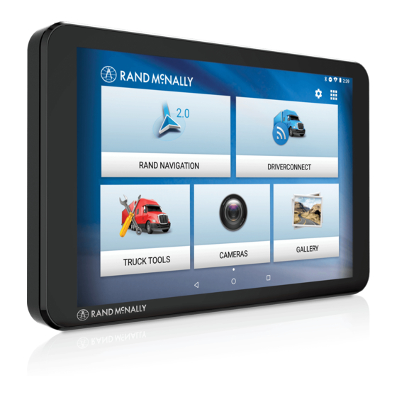 Rand McNally TND 85 User Manual