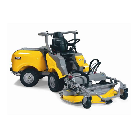 Stiga TITAN 540D Commercial Front Mower Manuals