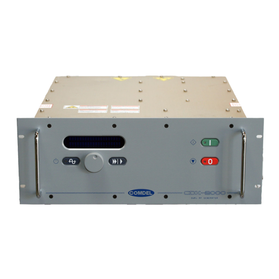 Comdel CDX2000 Manuals