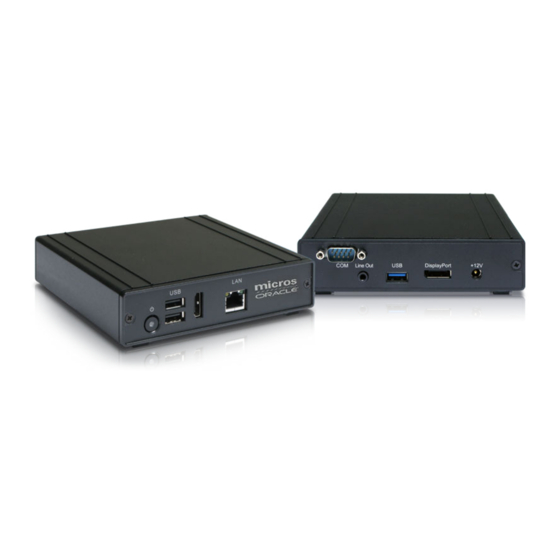 Oracle MICROS Kitchen Display Controller 210 Setup Manual