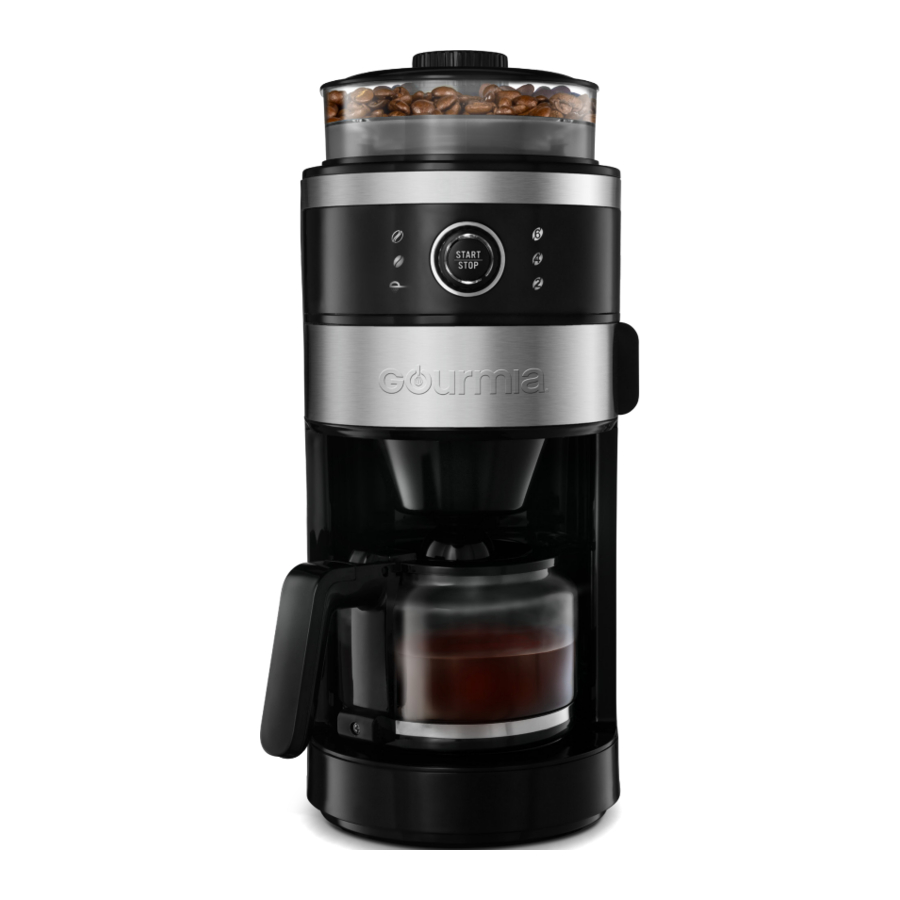 Gourmia GCM-4850 - Coffee Maker Manual