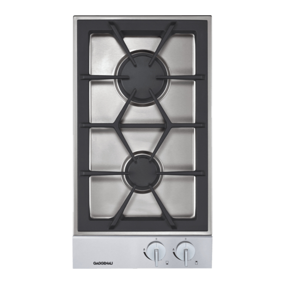 Gaggenau VG 232 AU Instruction Book