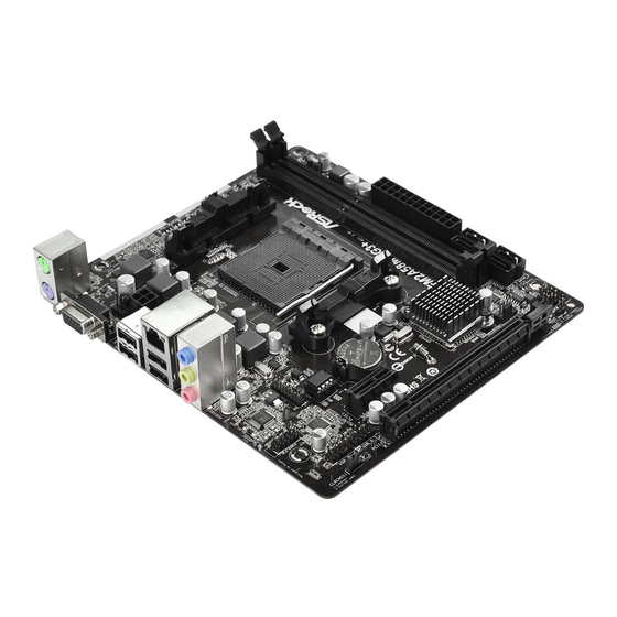 ASROCK FM2A58M-VG3+ User Manual