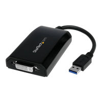 StarTech.com USB32DVIPRO Instruction Manual
