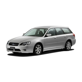 Subaru Legacy Service Manual
