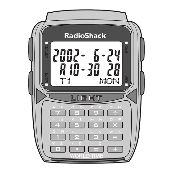 Radio Shack 63-5026 Owner's Manual