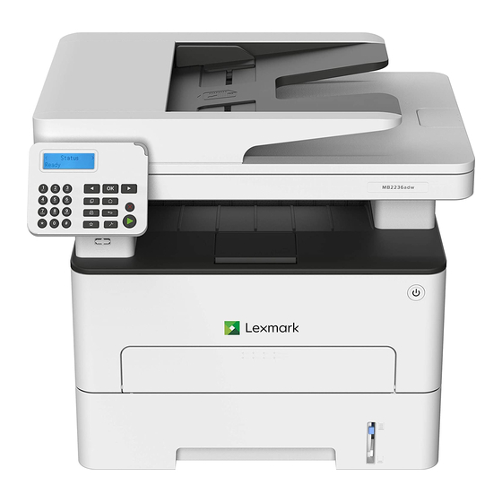Lexmark MB2236 Quick Reference