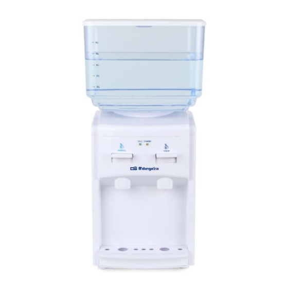 Orbegozo DA 5525 Cold Water Dispenser Manuals