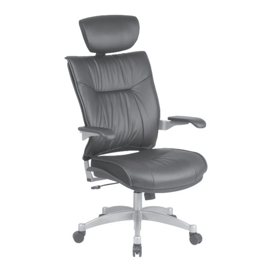 Office Star Products Space 39006 Operating Instructions