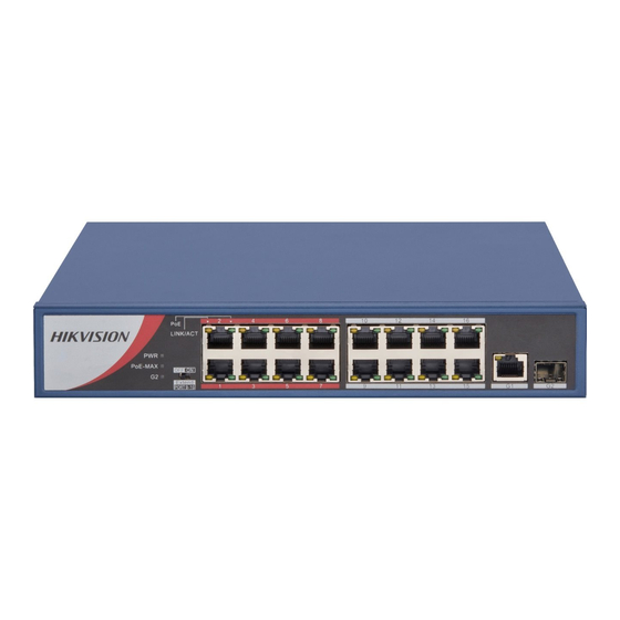 HIKVISION DS-3E0318P-E User Manual