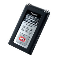 Edirol R-09HR Owner's Manual