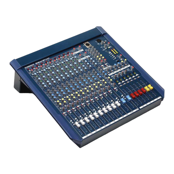 ALLEN & HEATH MixWizard WZ314:4:2 User Manual