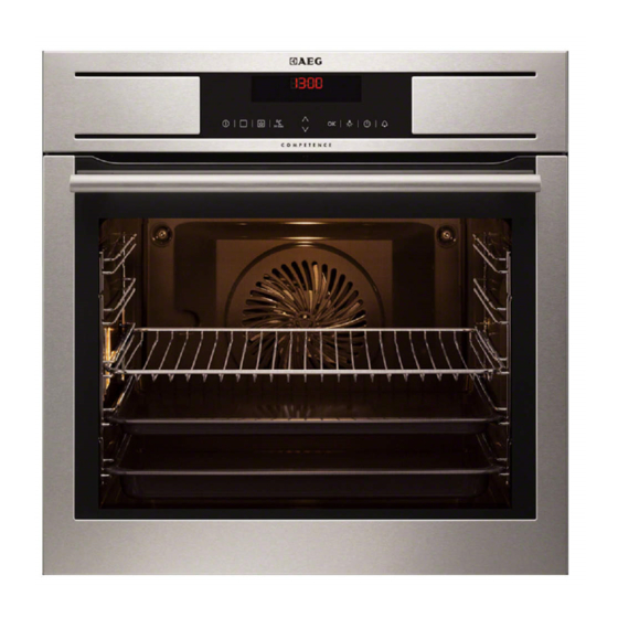 AEG BP7304001M Multi Function Oven Manuals