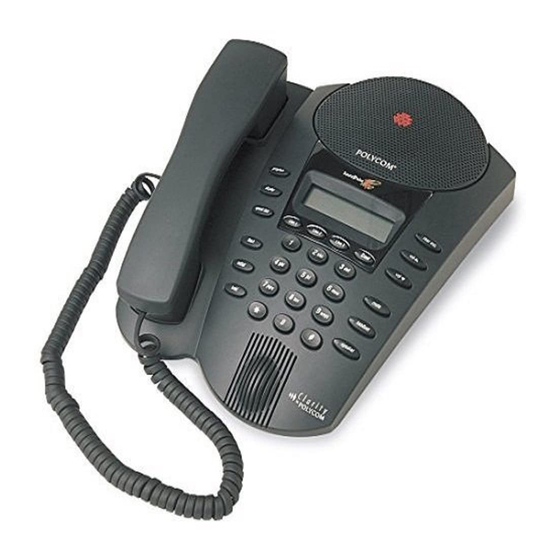 Polycom SE-220 SoundPoint Pro Quick Manual