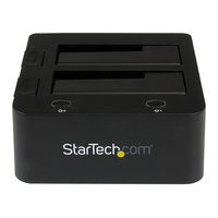 StarTech.com InfoSafe SATDOCK2UEEU Instruction Manual