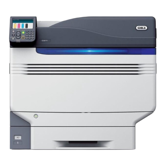 Oki C911dn User Manual