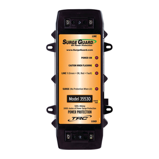 TRC Surge Guard 35530 Installation & Operating Instructions Manual