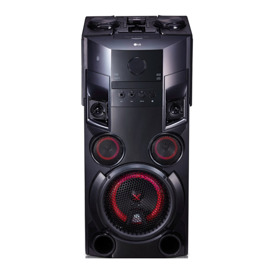 LG OM5560 Simple Manual