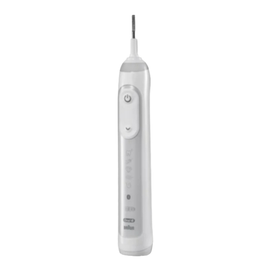Braun Oral-B Genius Quick Start Manuals
