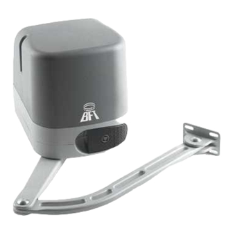 BFT VIRGO Installation And User Manual