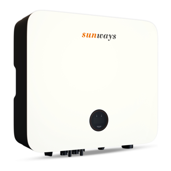 Sunways STS-3KTL User Manual