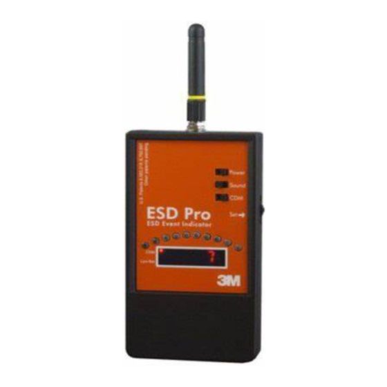 3M ESD Pro Event Indicator Manuals