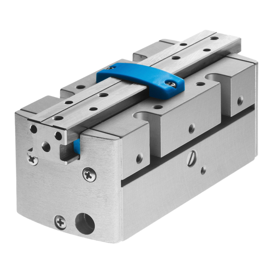 Festo HGPP A Series Operating Instructions Manual
