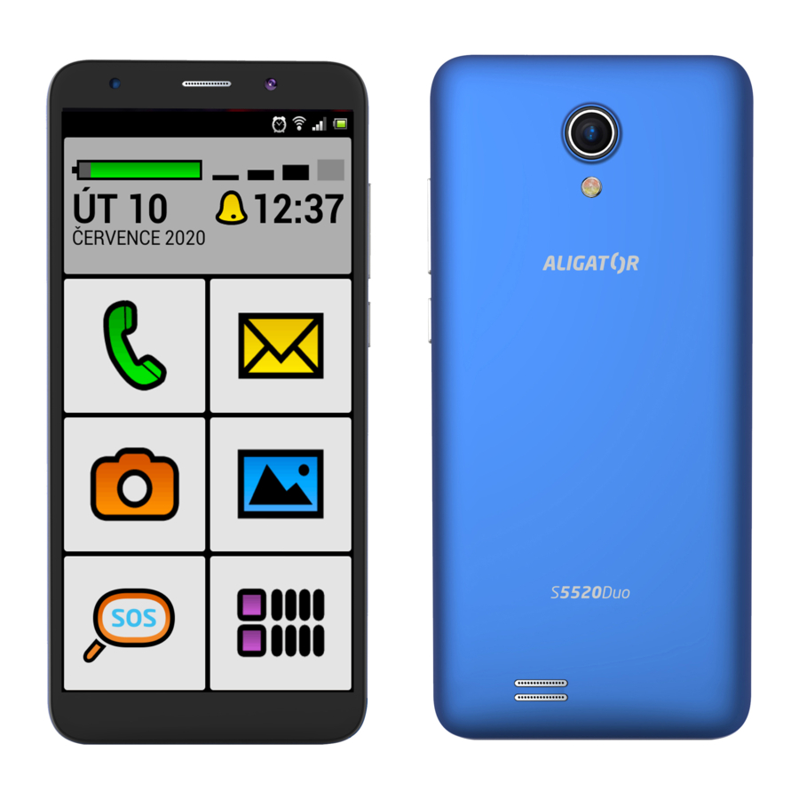 ALIGATOR S5520 Senior Quick Manual